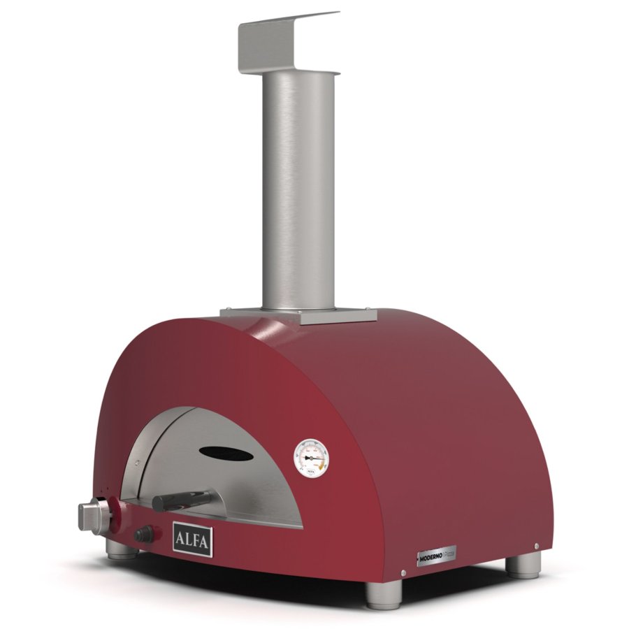Alfa Forni Moderno 1 Pizza Gas red #3