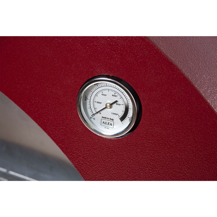 Alfa Forni Moderno 2 Pizze Wood red #9