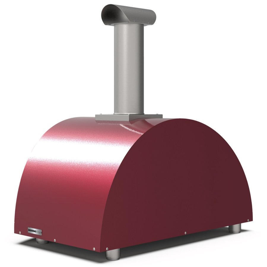 Alfa Forni Moderno 3 Pizze Wood red #5