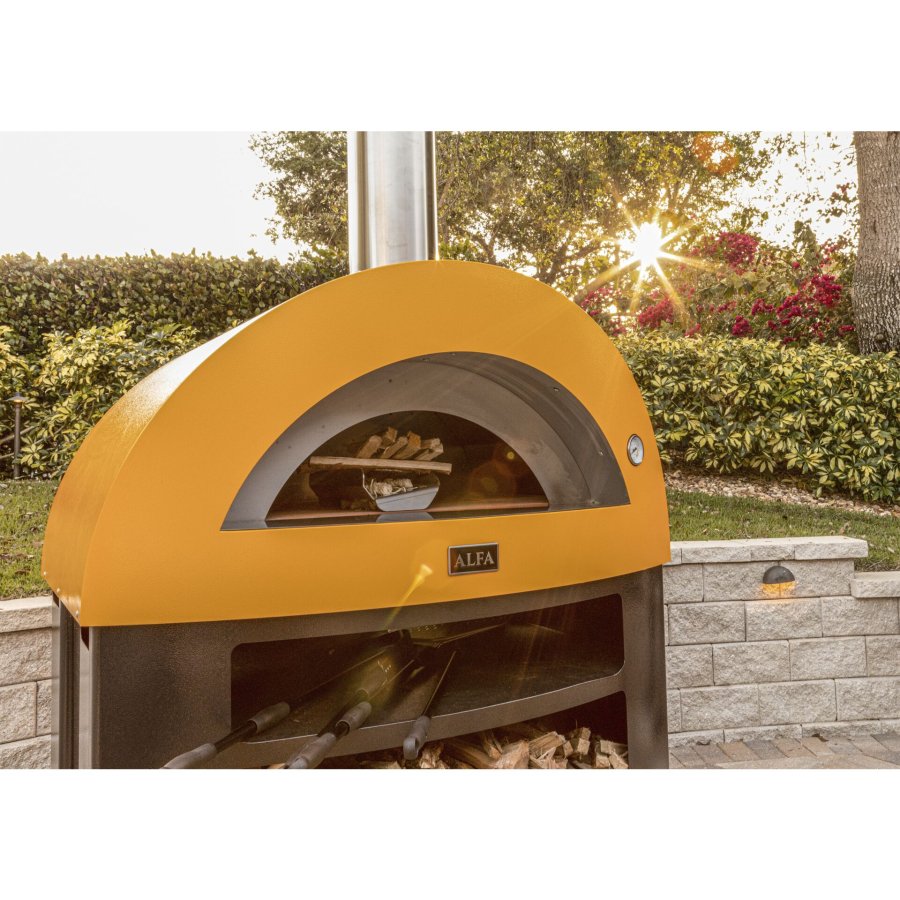 Alfa Forni Moderno 5 Pizze Wood Yellow #8