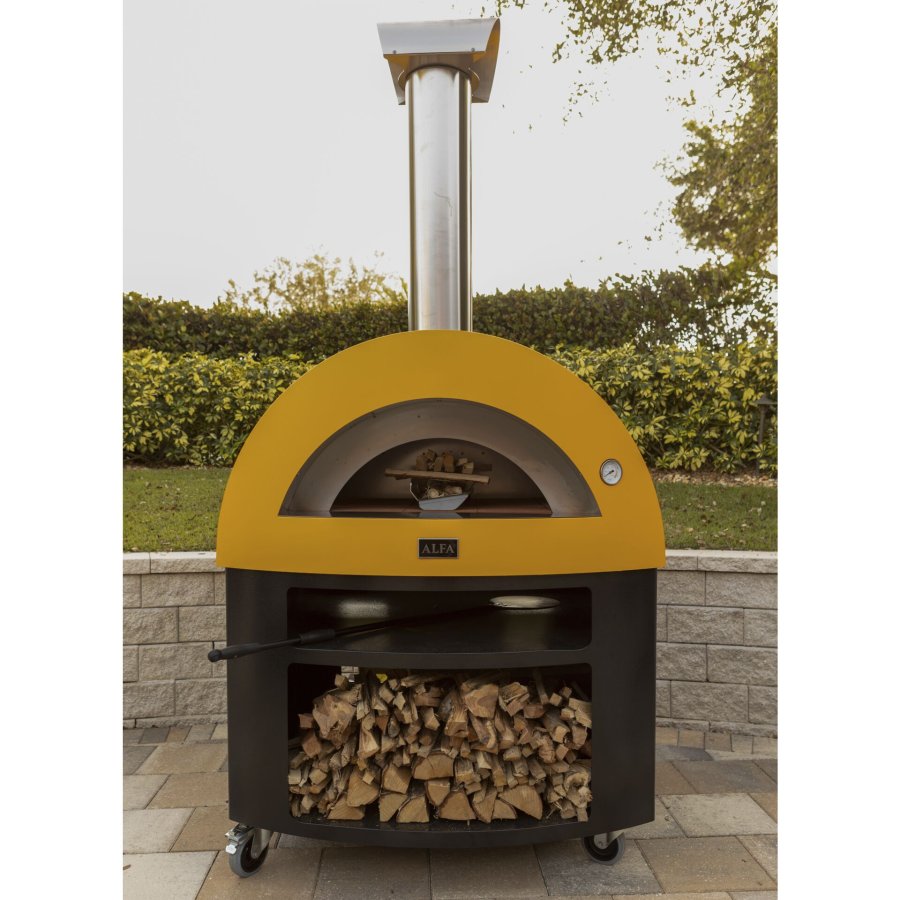 Alfa Forni Moderno 5 Pizze Wood Yellow #9