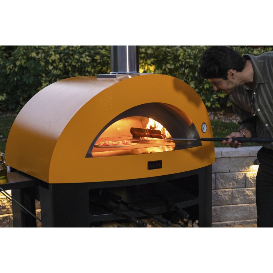 Alfa Forni Moderno 5 Pizze Wood Yellow #10