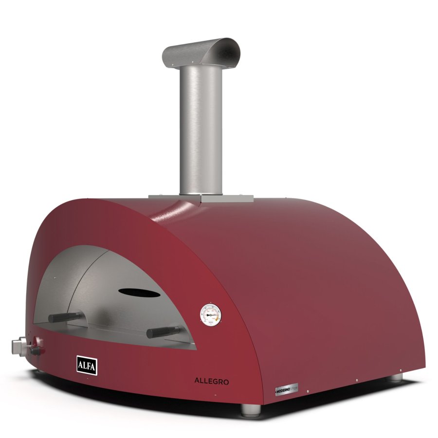 Alfa Forni Moderno 5 Pizze Hybrid red #3