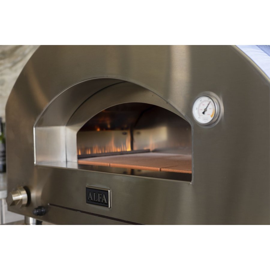 Alfa Forni Futuro 2 Pizze Hybrid silver black #11
