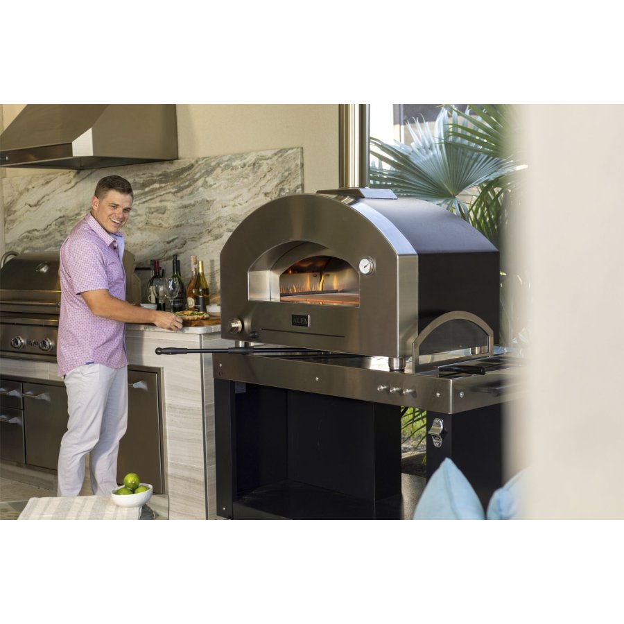 Alfa Forni Futuro 2 Pizze Hybrid silver black #12