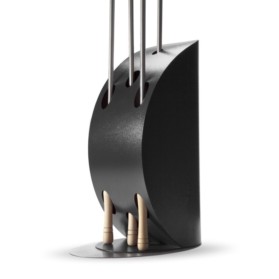 Alfa Forni Vela Pizza Peel Holder silver black #1