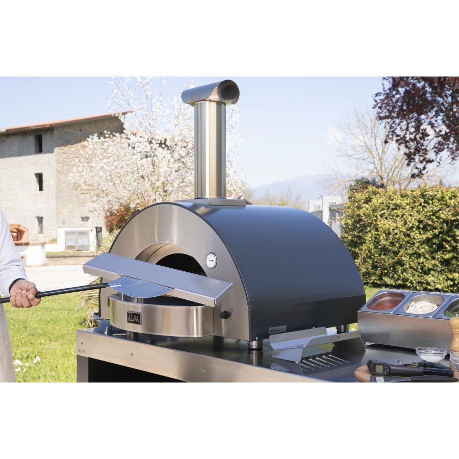 Alfa Forni Kit Hybrid 4 Pizze (Futuro) Steel #3
