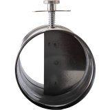 Alfa Forni Butterfly Valve 180 mm Diameter Stainless Steel #3