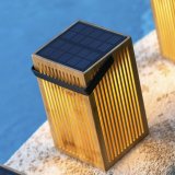 New Garden Okinawa Solar Recharge Lantern Bamboo #3