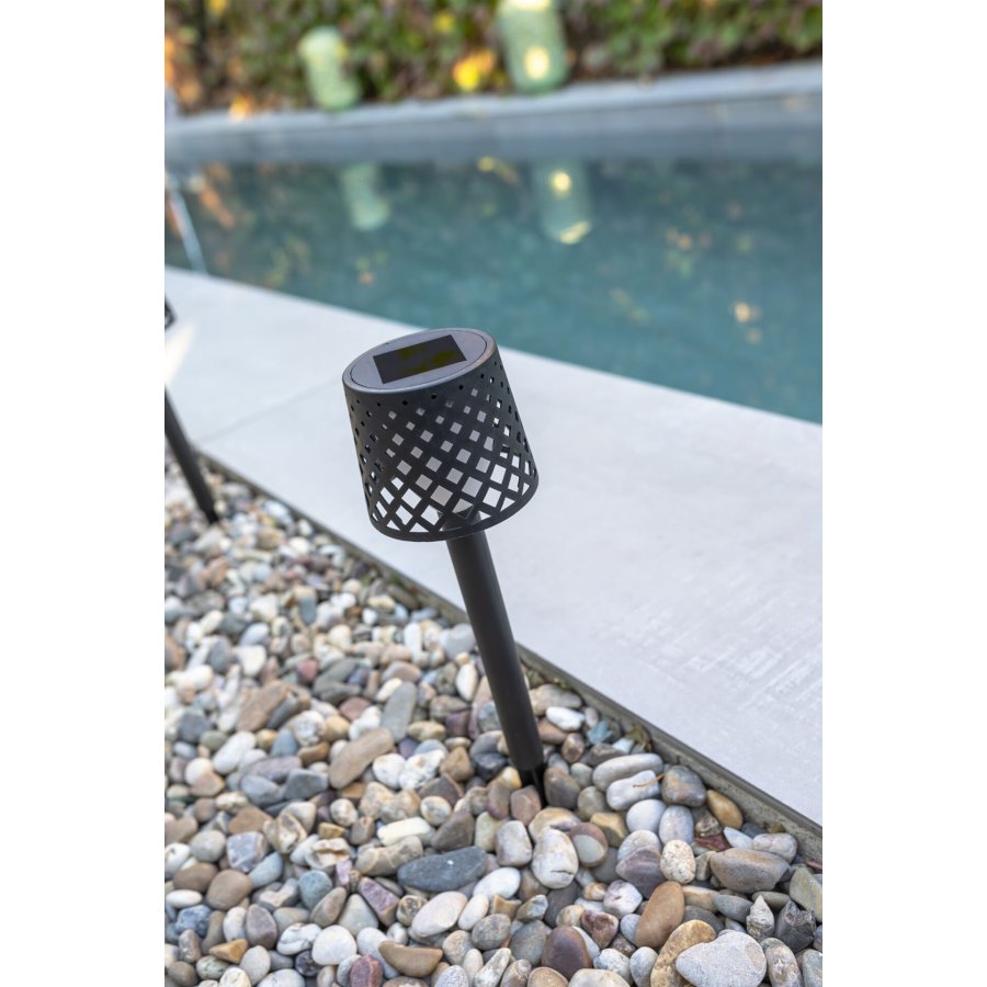 New Garden Gretita Solar Lamp Garden Spike   4 units   black #2