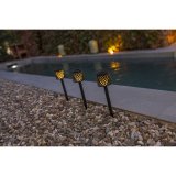 New Garden Gretita Solar Lamp Garden Spike   4 units   black #5