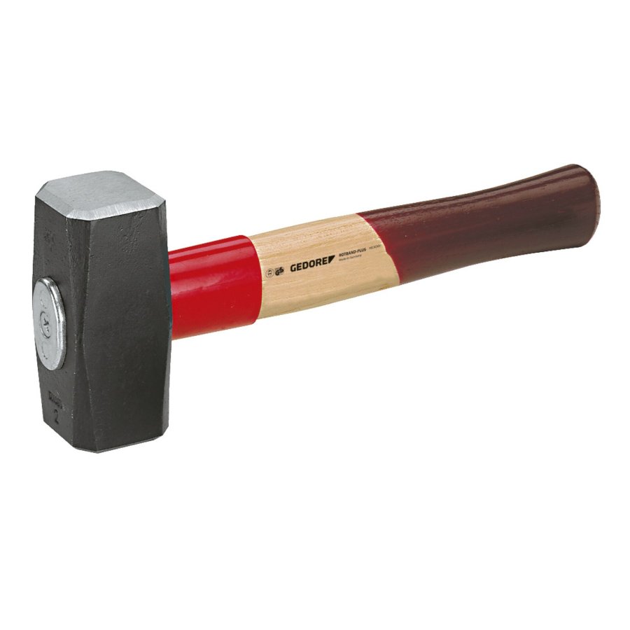 GEDORE Club Hammer ROTBAND-PLUS with Hickory handle 1500 g #1