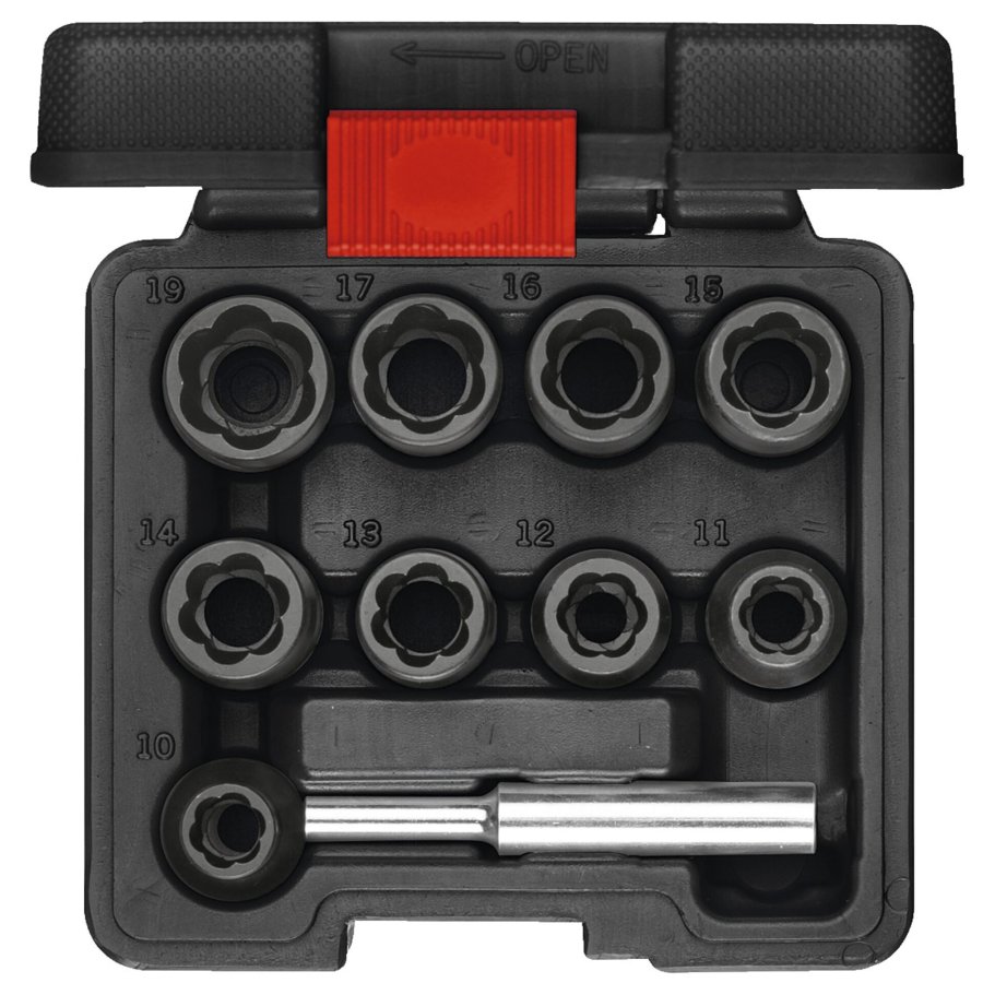 GEDORE red Spiral Flute Extractors 1/2   10-piece #1