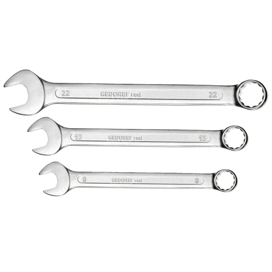 GEDORE red Ratchet Spanner Set metric   17-pieces #2