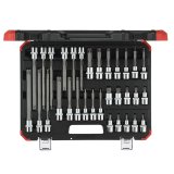 GEDORE red Screwdriver Bit Sockets 1/2  TX 32-pieces #1