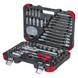 GEDORE red Socket Set 1/4  + 1/2   92-pieces #1