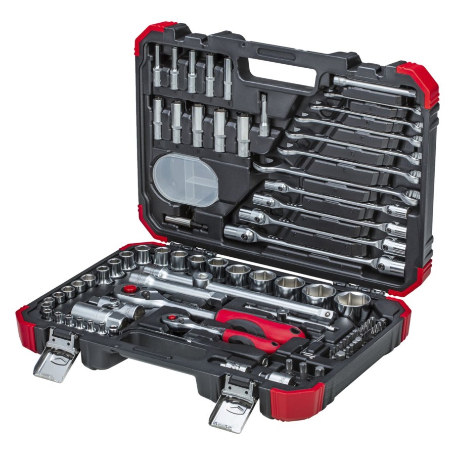 GEDORE red Socket Set 1/4  + 1/2   92-pieces #1