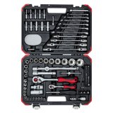 GEDORE red Socket Set 1/4  + 1/2   92-pieces #2