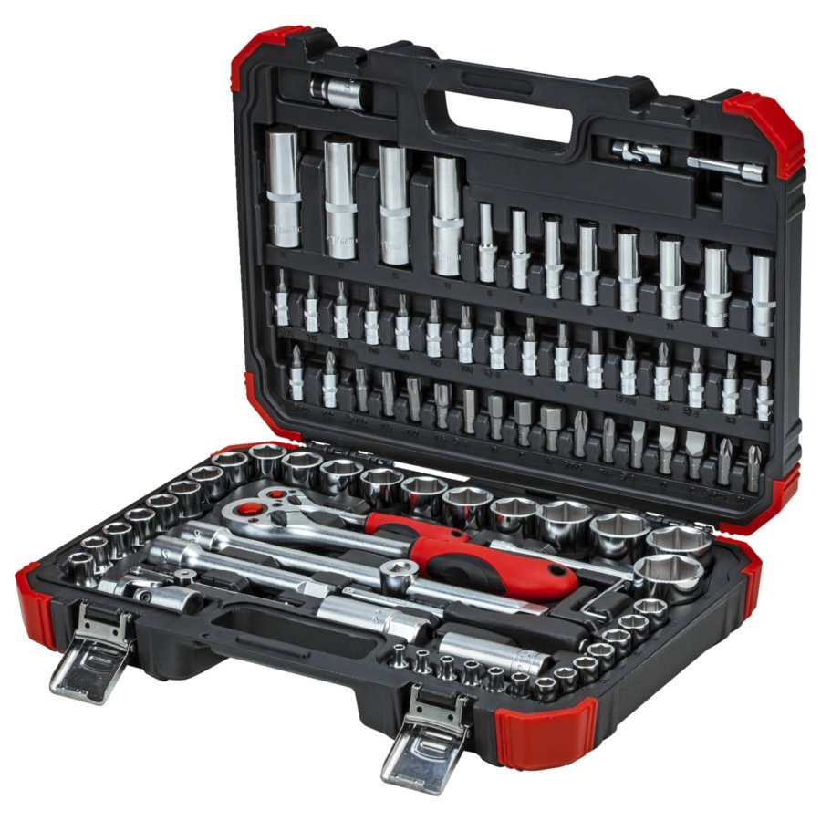 GEDORE red Socket Set 1/4  + 1/2  94-pieces #1