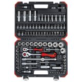 GEDORE red Socket Set 1/4  + 1/2  94-pieces #2