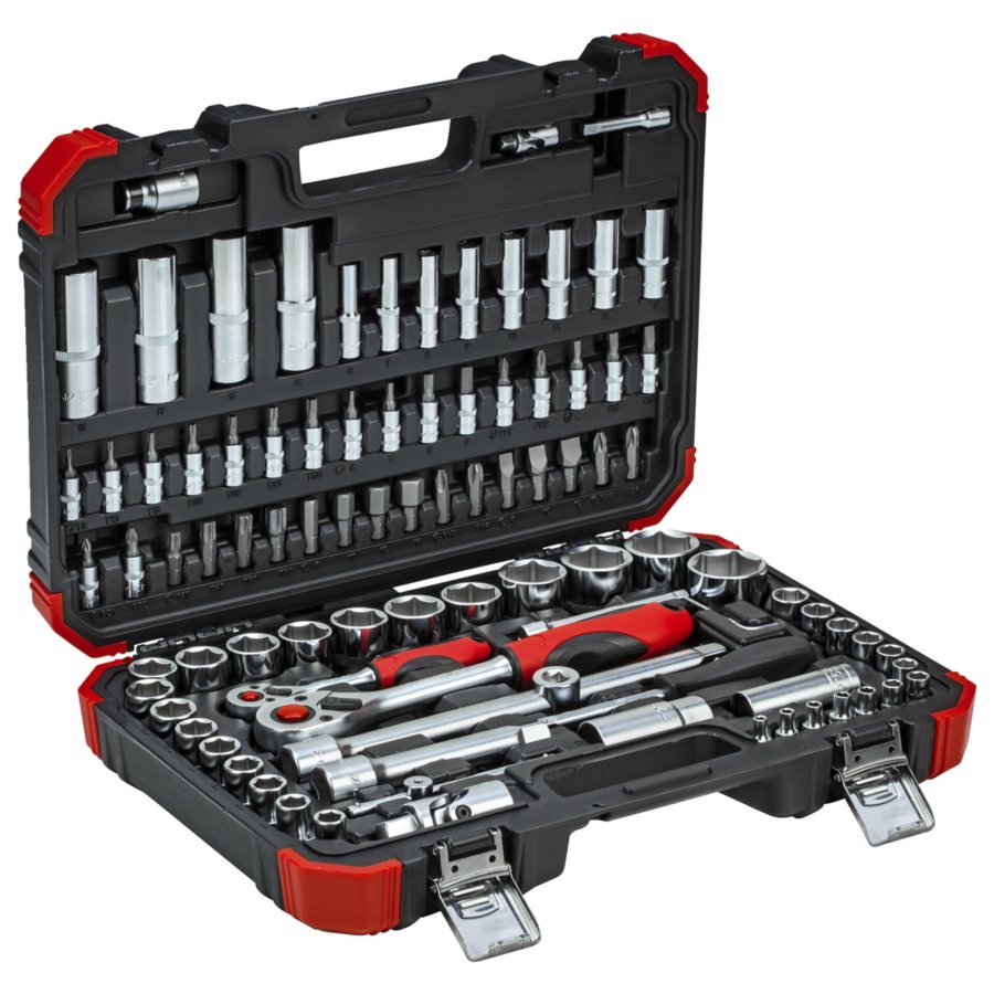GEDORE red Socket Set 1/4  + 1/2  94-pieces #3