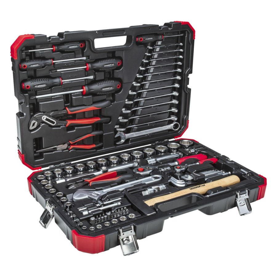 GEDORE red Socket Set 1/4  + 1/2  100-pieces #3