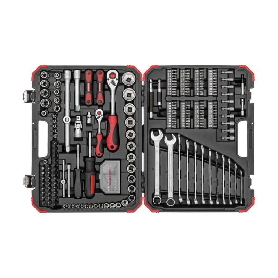 GEDORE red Socket Set 1/4  + 1/2   232-pieces #1