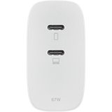 Native Union 67W Dual USB-C Fast GaN PD Wall Charger White #3
