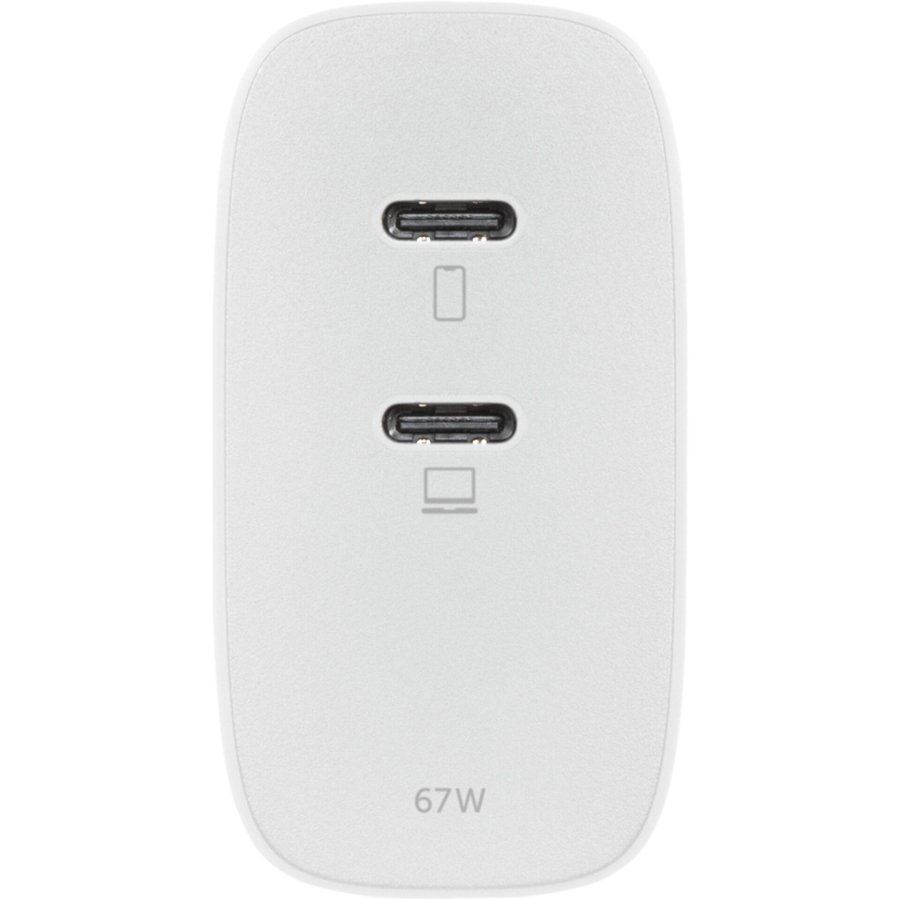 Native Union 67W Dual USB-C Fast GaN PD Wall Charger White #3