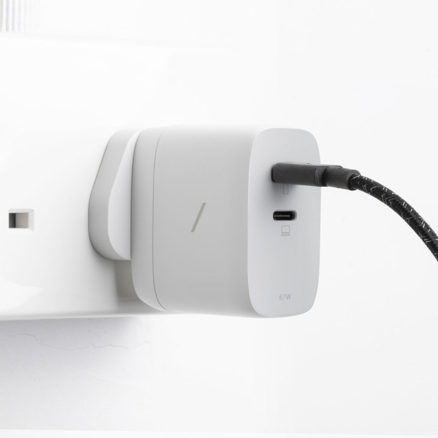 Native Union 67W Dual USB-C Fast GaN PD Wall Charger White #4