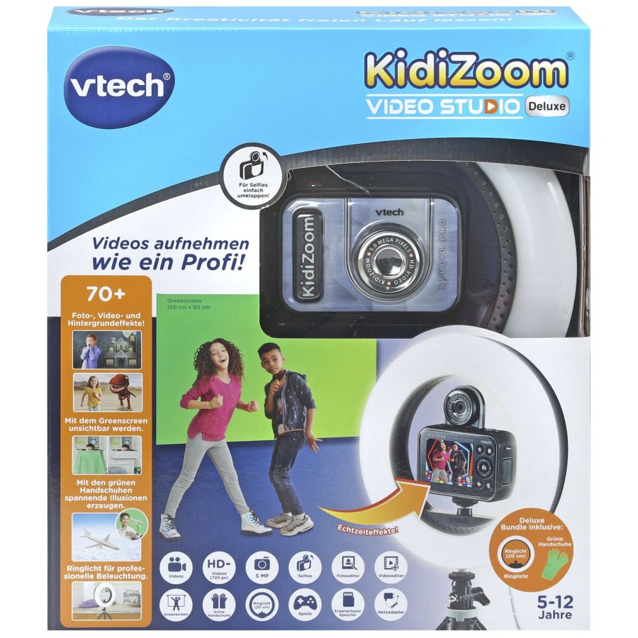 VTech Kidizoom Video Studio HD Deluxe Bundle with ring light #4