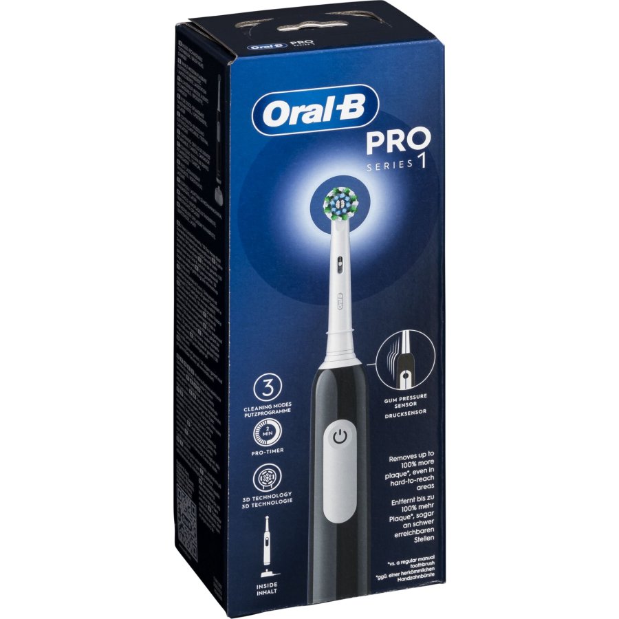 Oral-B Pro 1 Cross Action  Black #1