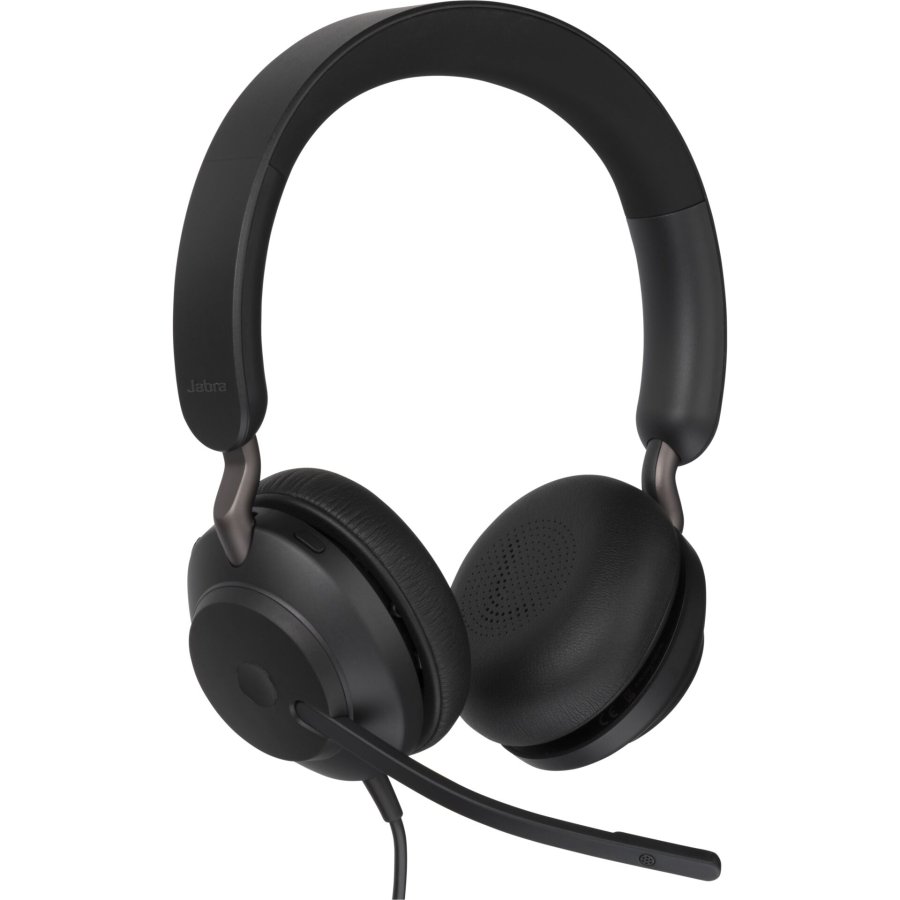 Jabra Evolve2 40 UC Stereo Headset black USB-A #1