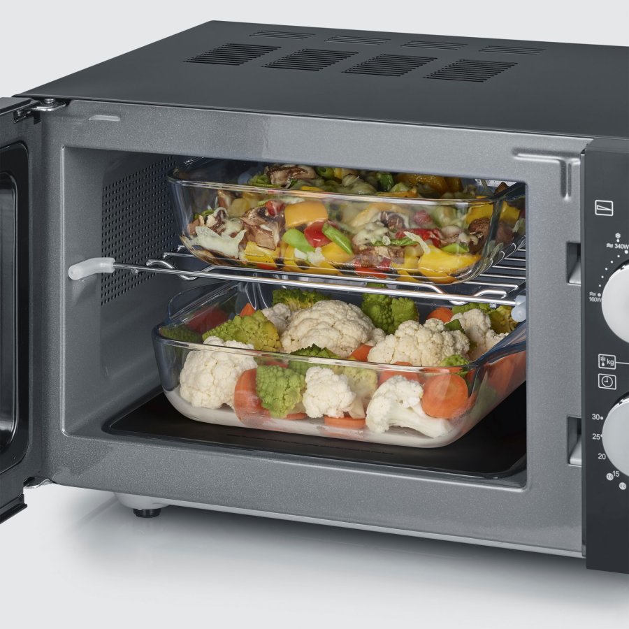 Mikrovgsugn 20L 800W med grill MW7762 #6