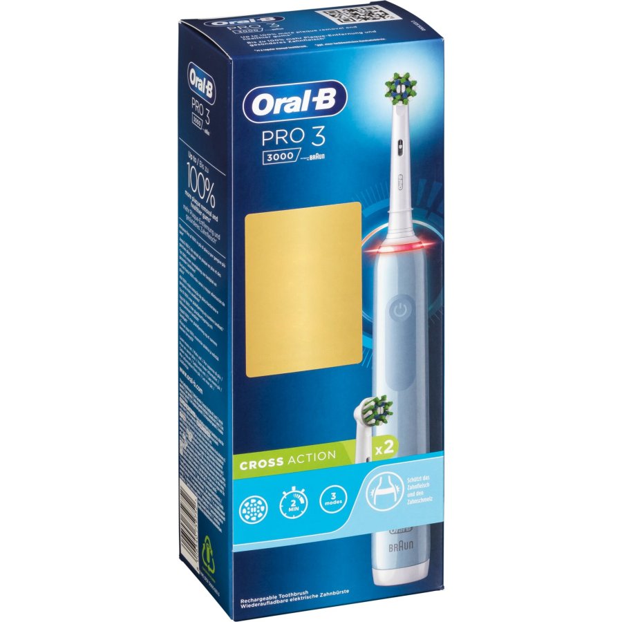 Oral-B PRO 3 3000 Cross Action Blue Edition  JAS 22 #1