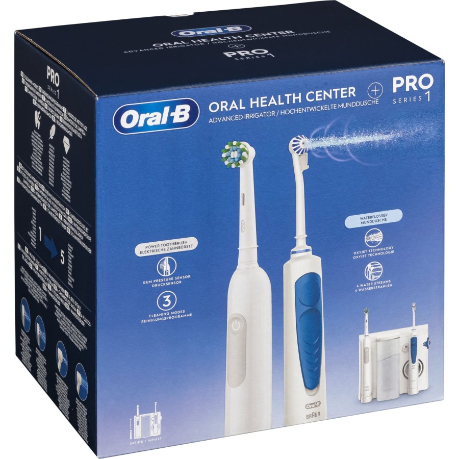 Oral-B Center OxyJet Oral Irrigator + Oral-B Pro 1 #1
