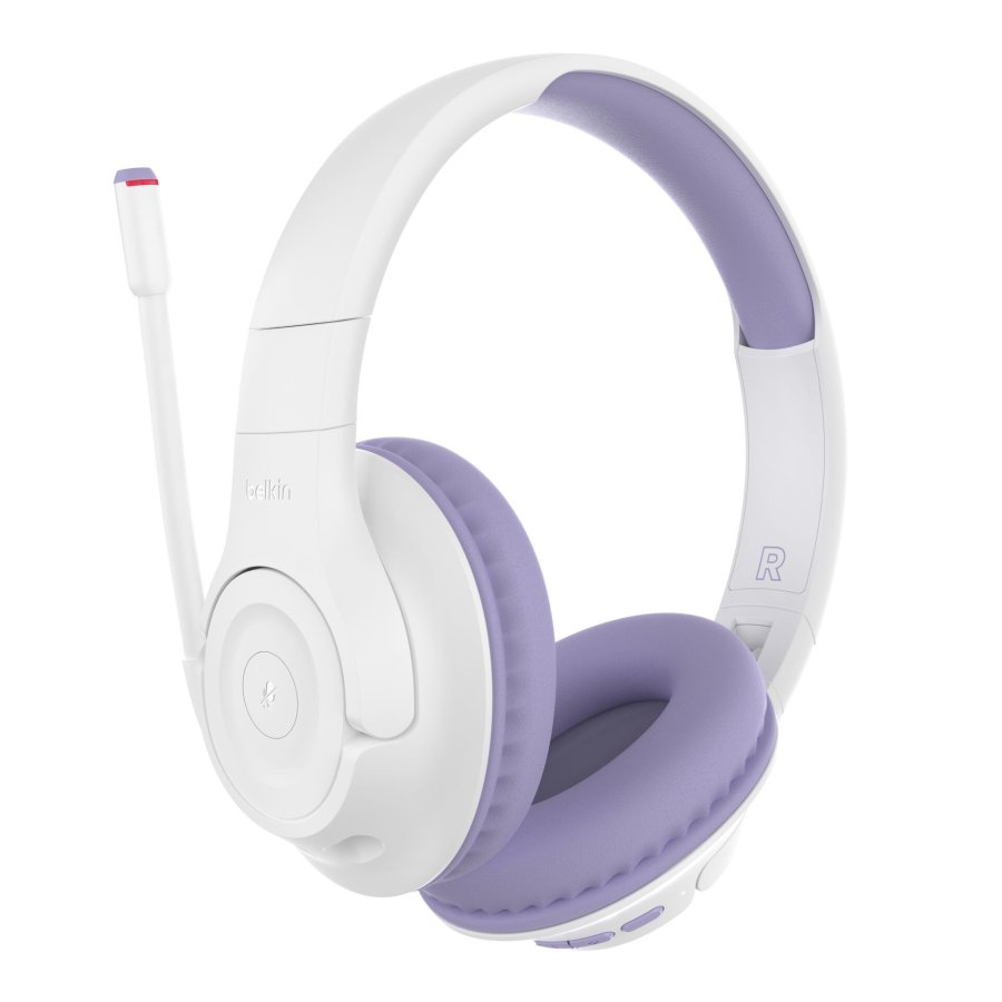 Belkin Soundform Inspirer On-Ear Kids Headset BT white/lavender #1