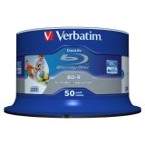 1x50 Verbatim BD-R Blu-Ray 25GB 6x Speed DL Wide Printable CB #2