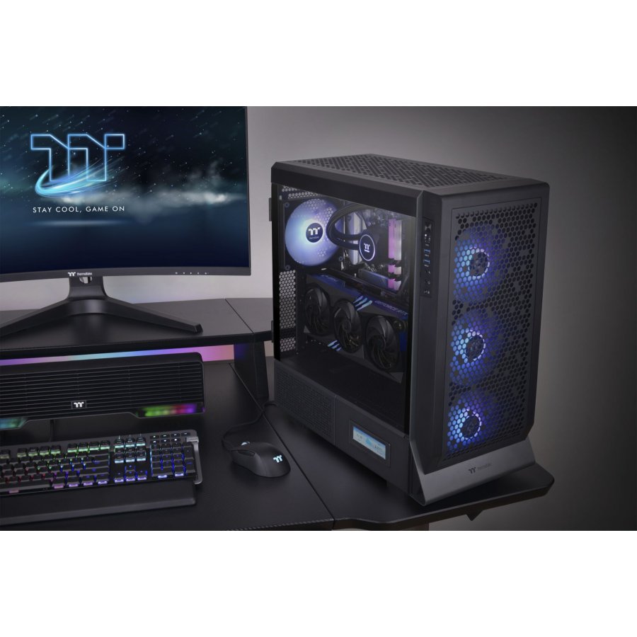 Thermaltake Ceres 500 TG ARGB Black #42