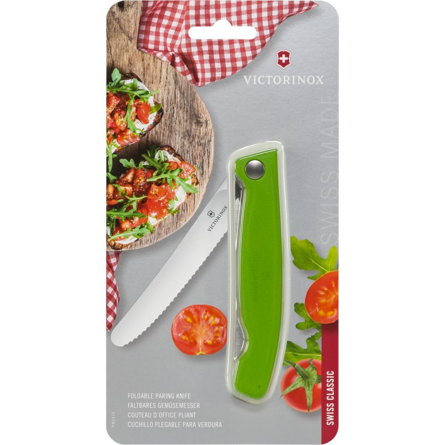 Victorinox Swiss Classic Foldable Paring Knife  green #1