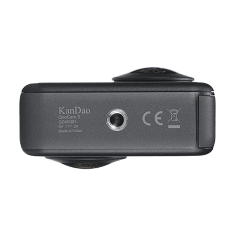 Kandao QooCam 3 360° Action Camera - Motorcycle Combo #12