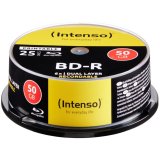 1x25 Intenso BD-R 50GB printable 6x Speed, Cakebox #1