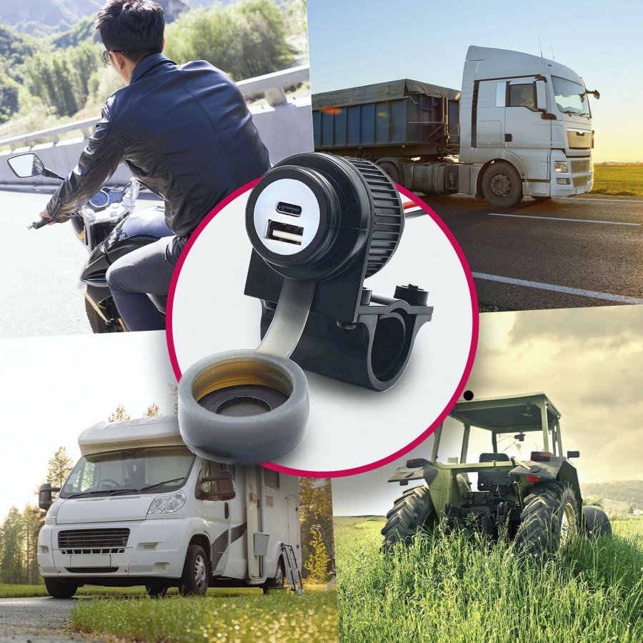 Midland Motorcycle  Duo USB Socket #3