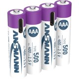 1x4 Ansmann Lithium Akku Micro AAA 400mAh + Cable     1311-0028 #2