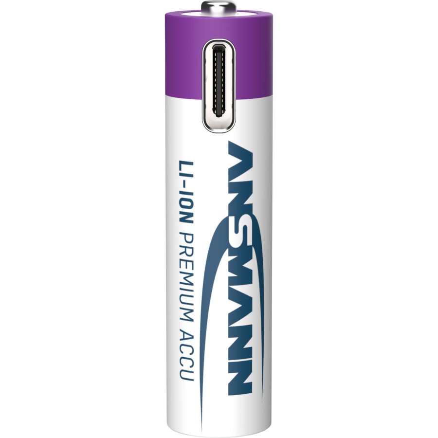 1x4 Ansmann Lithium Akku Micro AAA 400mAh + Cable     1311-0028 #3