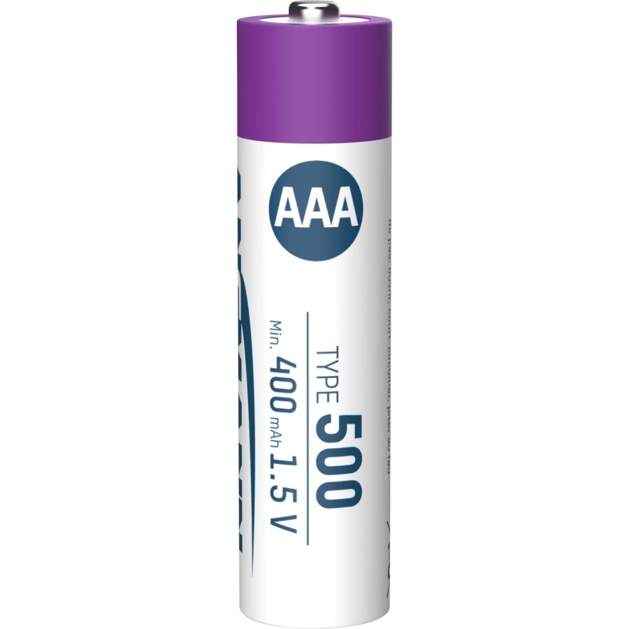 1x4 Ansmann Lithium Akku Micro AAA 400mAh + Cable     1311-0028 #5