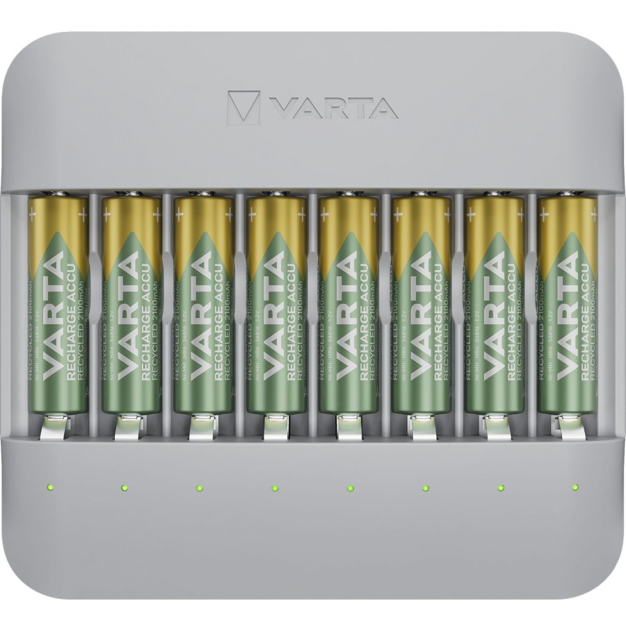 Varta Eco Charger Multi Recycled + 8 x 2100 mAh AA  57682 101 121 #1