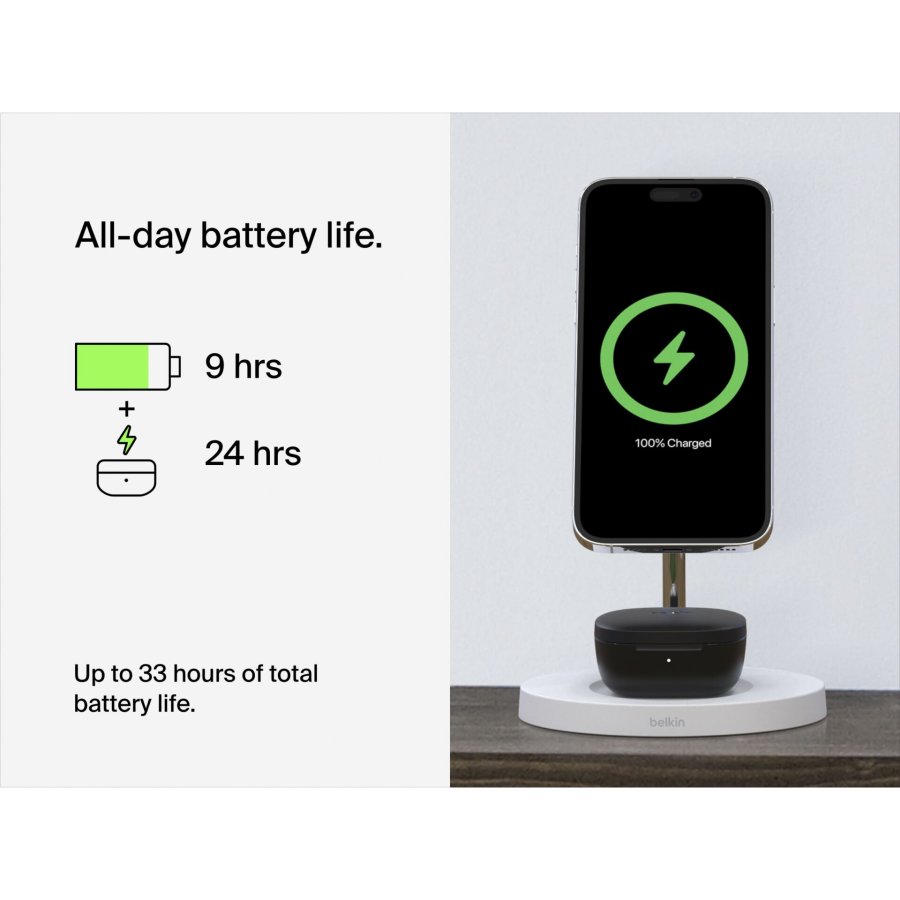 Belkin SoundForm Motion True Wireless In-Ear black AUC010btBK #11