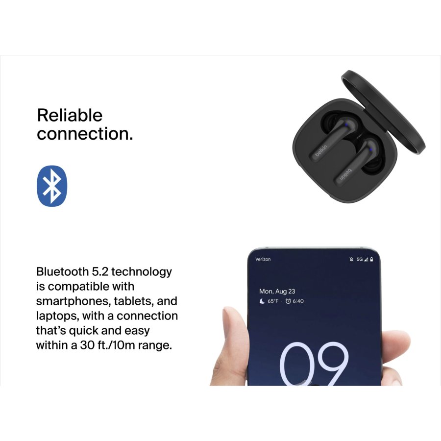 Belkin SoundForm Motion True Wireless In-Ear black AUC010btBK #12