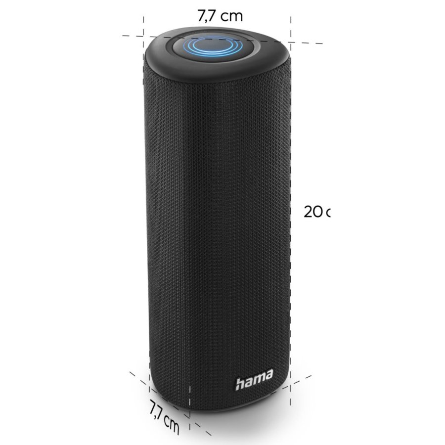 Hama Pipe 3.0 Bluetooth Speaker Waterproof  IPX5, Light   188202 #9